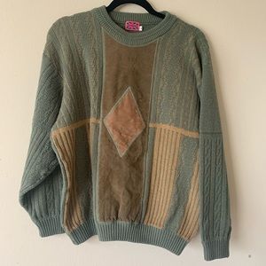 Green/Brown Medium Sweater